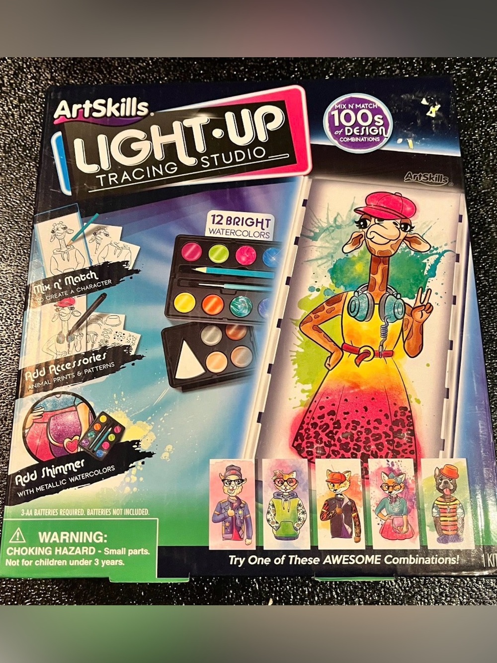Light-Up Tracing Studio Art Kit
